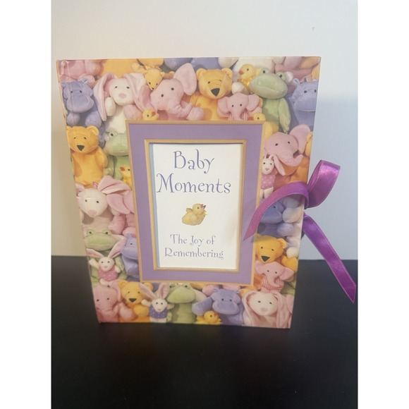 Other - Vintage 1999 Kids/Baby Photo Album Acid free Paper Album Is 9x7 & Holds 37 Pics